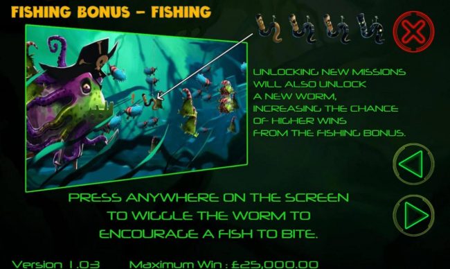Fishing Bonus Rules