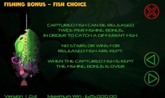 Fish Choice Bonus Rules
