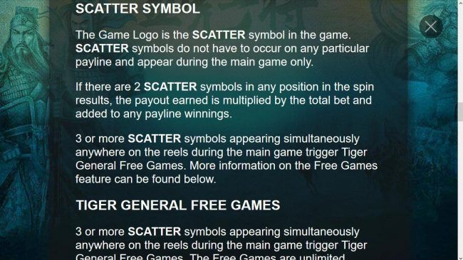 Scatter Symbol Game Rules