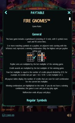 General Game Rules