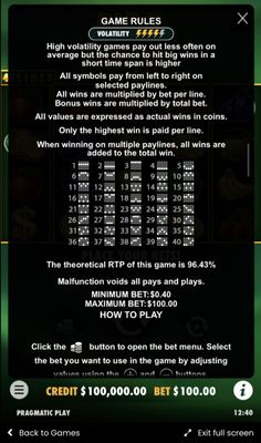General Game Rules