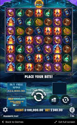 Base Game Screen