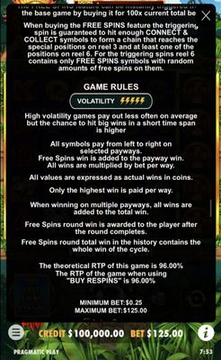 General Game Rules