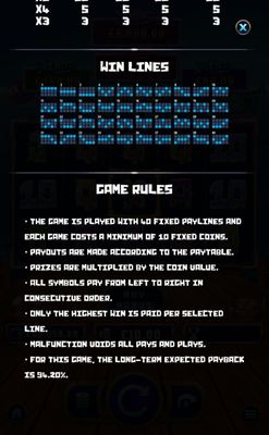 General Game Rules