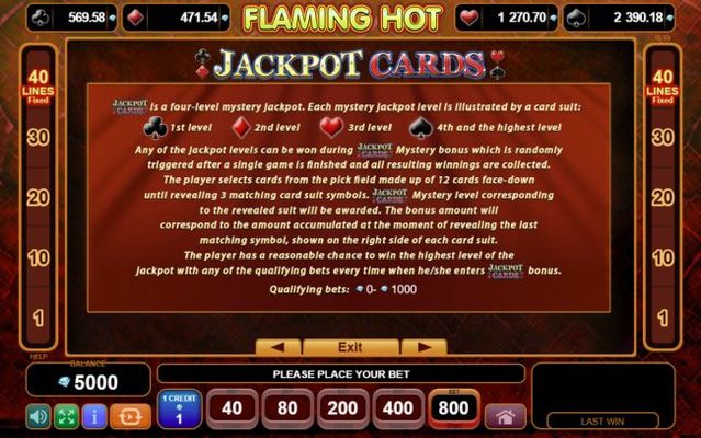 Jackpot Rules