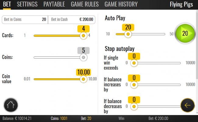 Betting Options