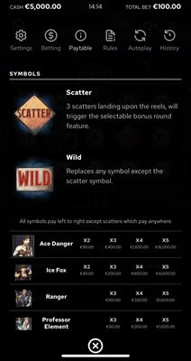 Wild and Scatter Rules