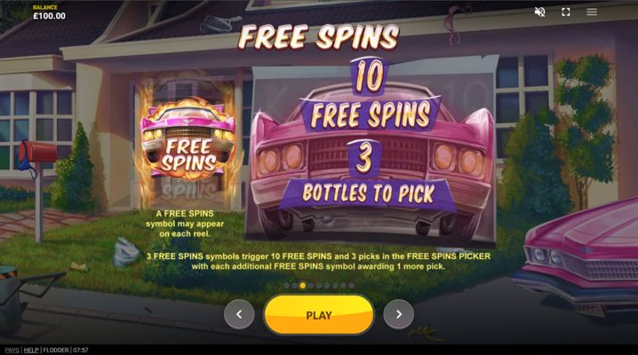 Free Spin Feature Rules