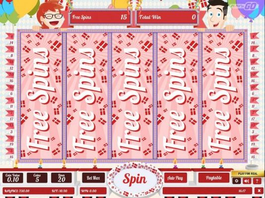 Free Spins Game Board