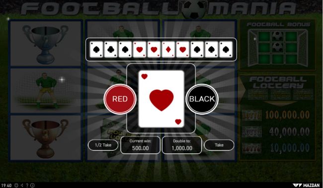 Red or Black Gamble feature