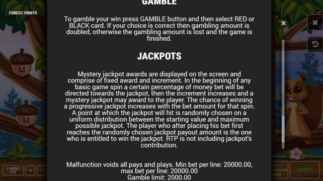 Jackpot Rules