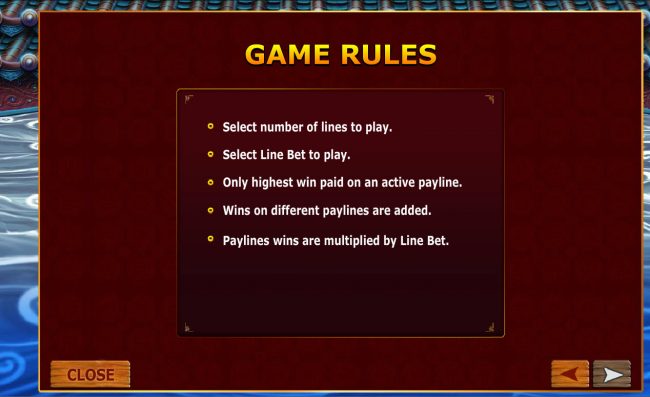 General Game Rules