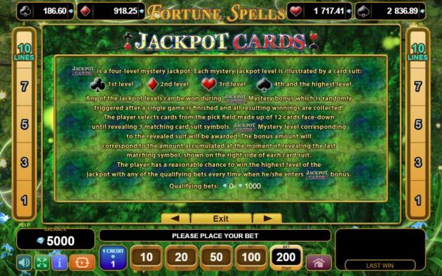 Jackpot Rules