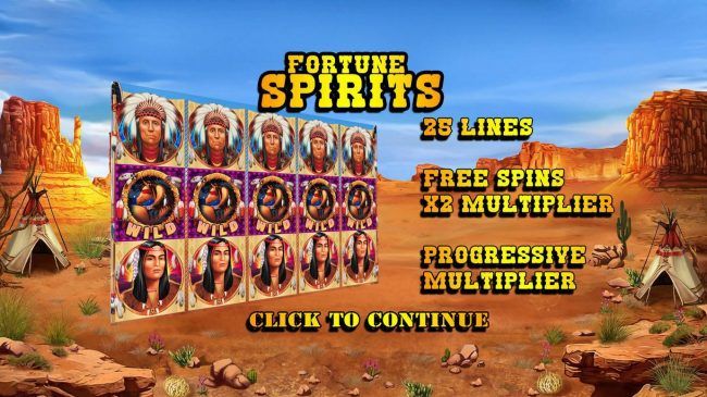 Game features include: 25 Lines, Free Spins with 2x Multiplier and Progressive Multiplier
