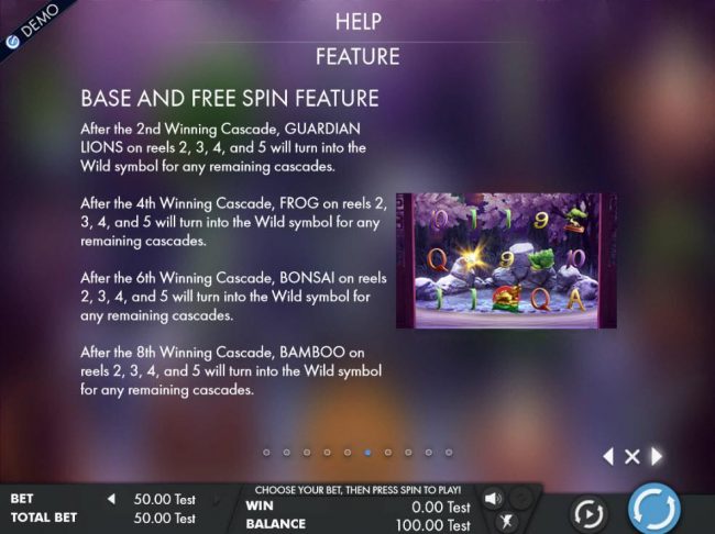 Base and Free Spin Feature Rules