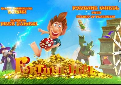 game features include - Magic Mushroom Bonus! Rainbow Free games! Fortune Wheel with plenty of features!