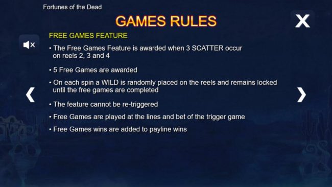 Free Spins Bonus Game Rules