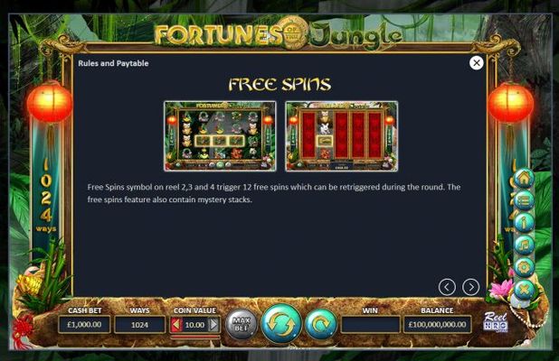 Free Spins Rules