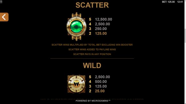 Wild and Scatter Symbol Rules