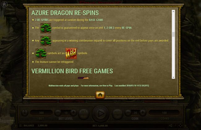 Azure Dragon Re-Spins