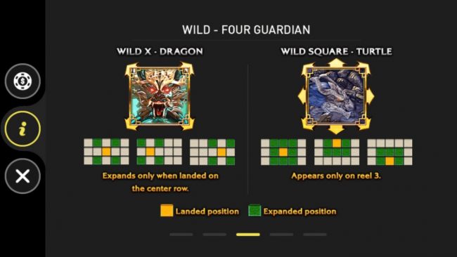 Wild X - Dragon and Wild Square - Turtle