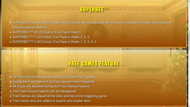 Free Games Bonus Rules