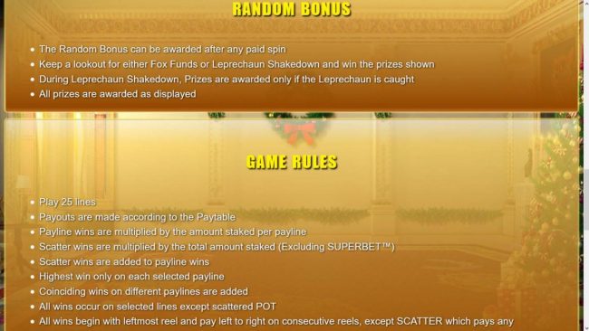 Random Bonus Rules