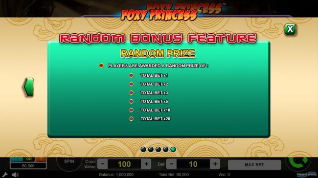 Random Bonus Feature