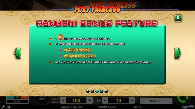 Random Bonus Feature