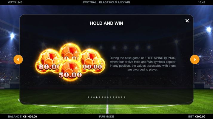 Hold and Win Feature