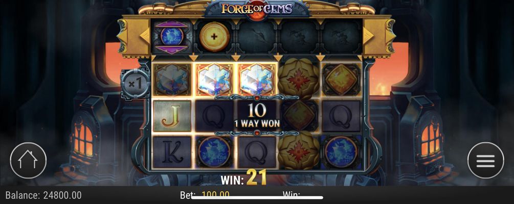Three of a Kind win