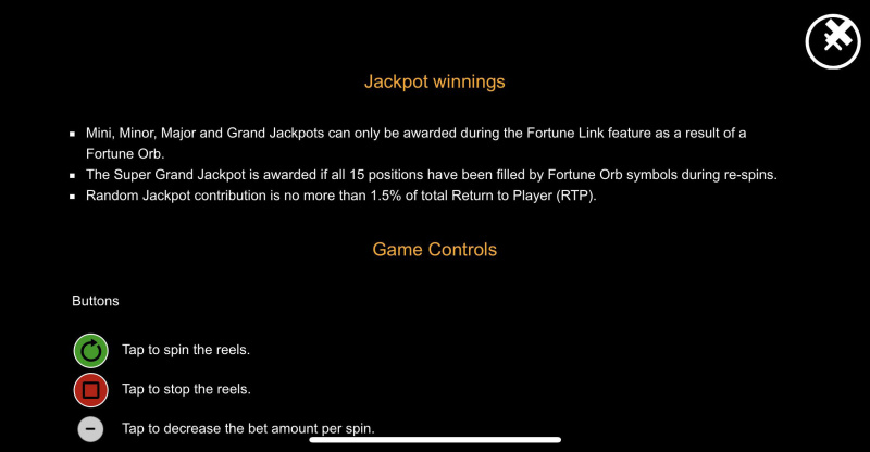 Jackpot Feature