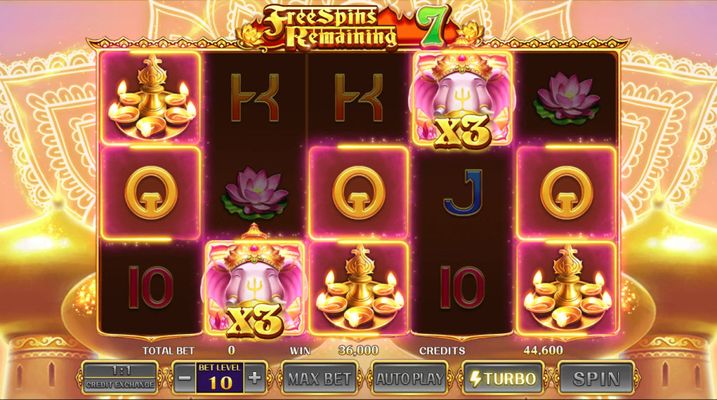 Free Spins Game Board