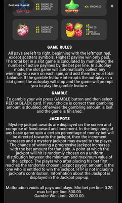 Feature Rules
