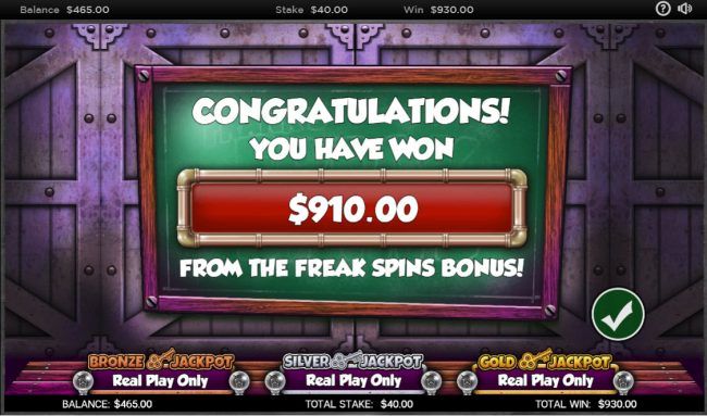 Total Free Spins Payout