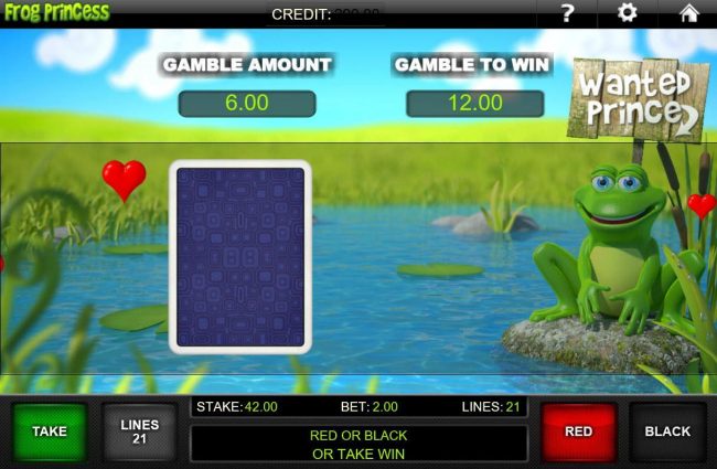 Gamble Feature Game Board