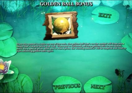 golden ball bonus rules
