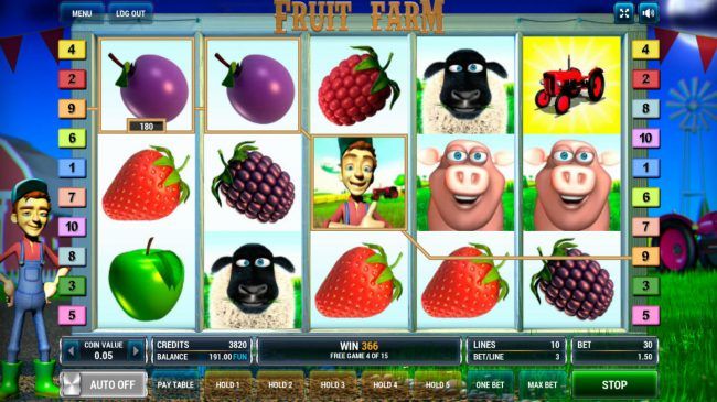 Free Spins Game Board