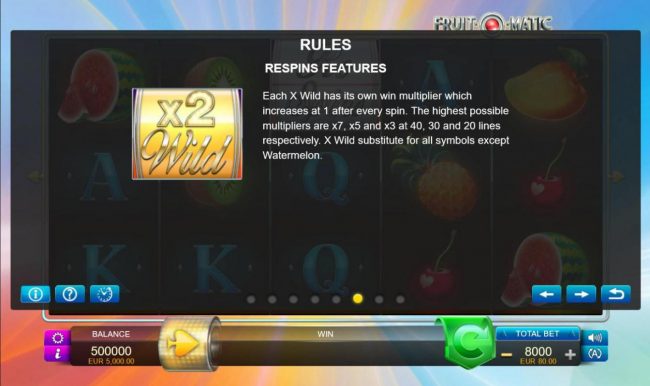 Wild Multiplier Rules