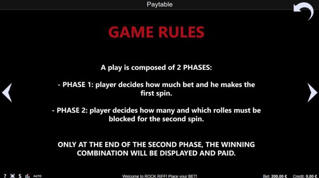 General Game Rules