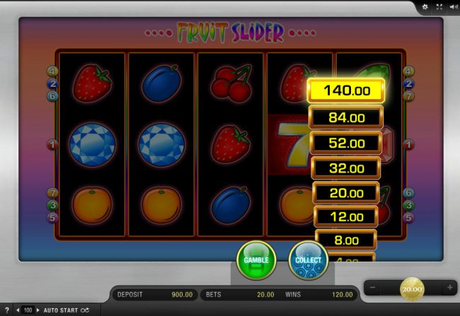 Ladder Gamble Feature Game Board