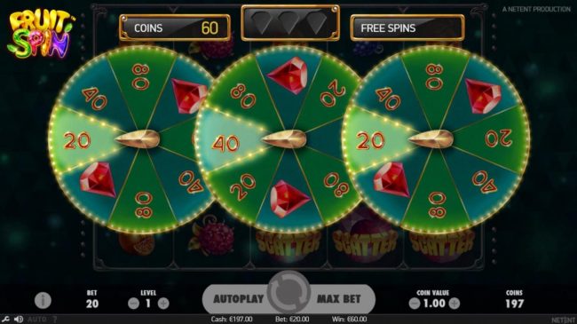Lucky Wheel pays 80 coins