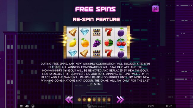 Free Spins Rules