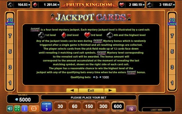 Jackpot Rules