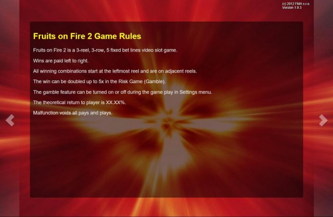 General Game Rules