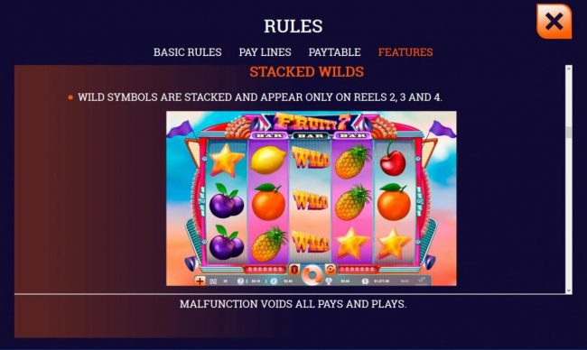 Stacked Wild Rules