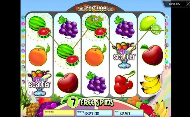 Free Spins Game Board