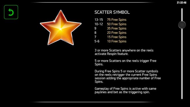 Scatter Symbol Rules