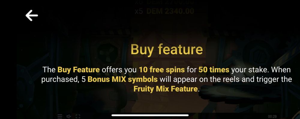 Buy Feature