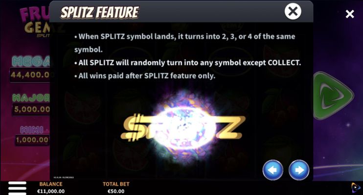 Splitz Feature